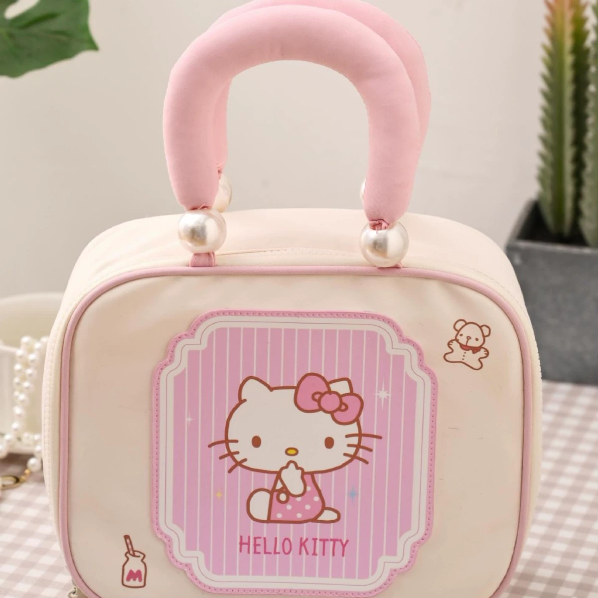 Клатч-органайзер Sanrio, подлинная косметичка, вместительный кошелёк