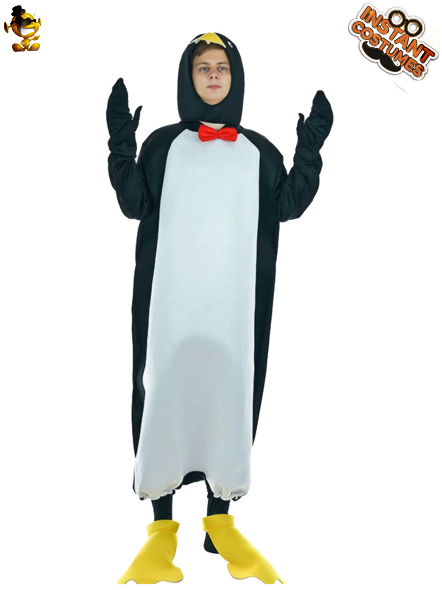 Parodia pingüino traje de fiesta ropa mascarada etapa traje Halloween Cosplay traje image 3