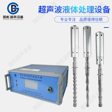 【国彪超声】超声波振动棒污水处理消泡投入式超声波清洗设备