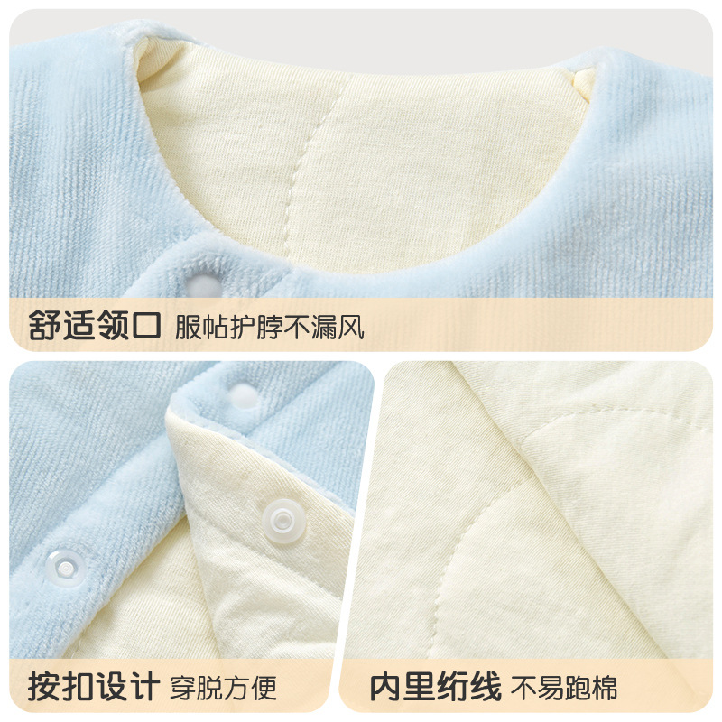 Chaleco de bebé otoño y invierno, chaleco de algodón para niños, chaleco de invierno para niños, chaleco de hombro caliente para bebés