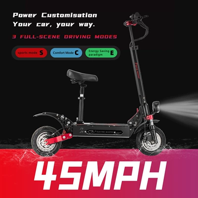 Qatlanan elektrik skuterlər dual-drive electric scooter 52V/3200W