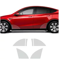 Tesla Y подходит для 2020-2023PPF предварительно вырезанный прозрачный tpu автомобильная краска защитная пленка самовосготовка анти-царапины фитинги