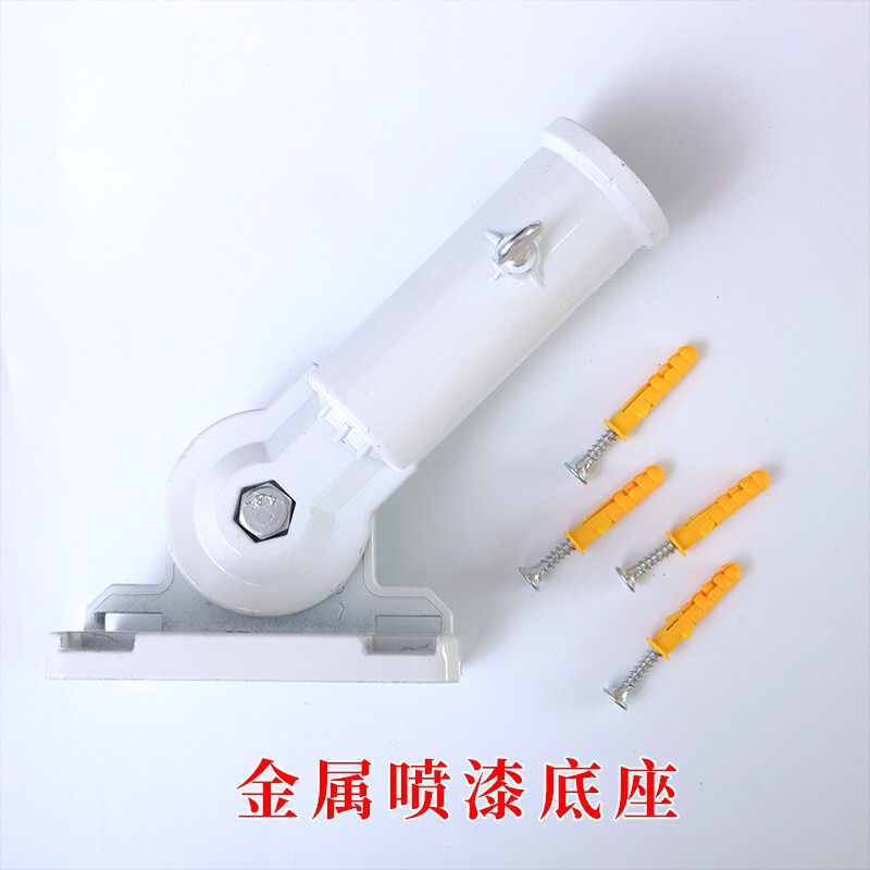 Y型工型灯杆旗街道五星红旗斜插旗壁挂旗底座V型电线杆工字国旗|undefined