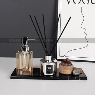 Model Room Bathroom Accessories Hotel Bathroom Lotion Bottle Tray Matchinging Set House Washbasin Ornaments