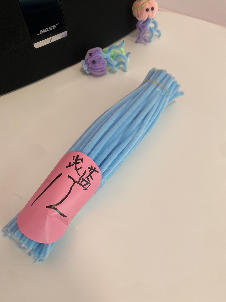 Fábrica de fuente de bobinado 8MM ultra-tight barra de torsión de cifrado gruesa más banda de pelusa al por mayor niños puzzle artesanal diy