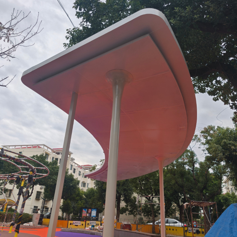 金属廊架工程施工