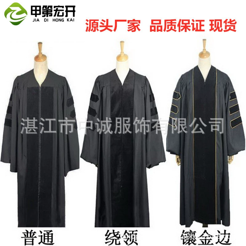 Jiadi Hongkai Американский доктор слот халат американский профессор академик степень одежда учебник одежда Выпускной платье фабрика