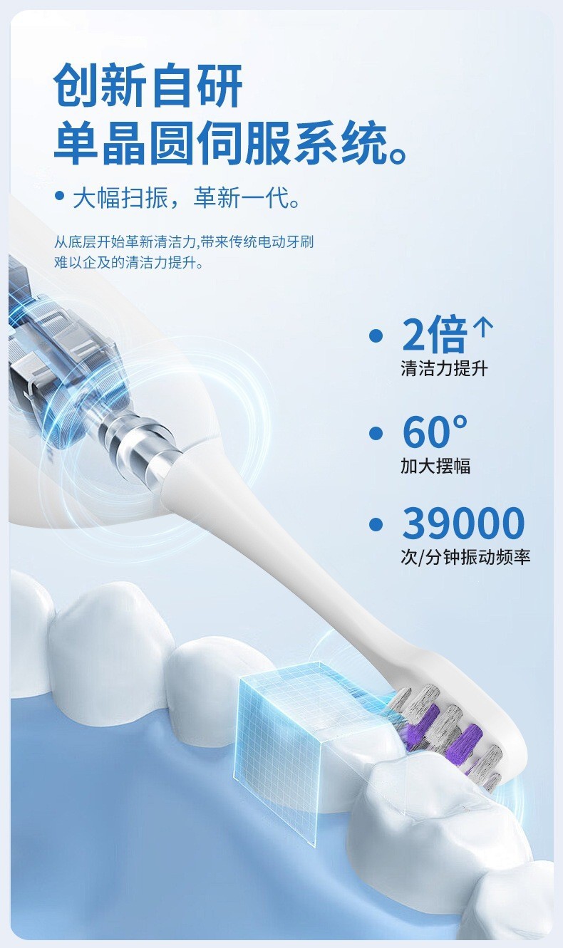 多功能电动牙刷冲牙器组合软毛牙刷便携二合一冲刷一体家用洁牙器