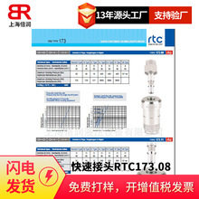 倍润RTC快速接头RTC173.08/173.11系列替Staubli