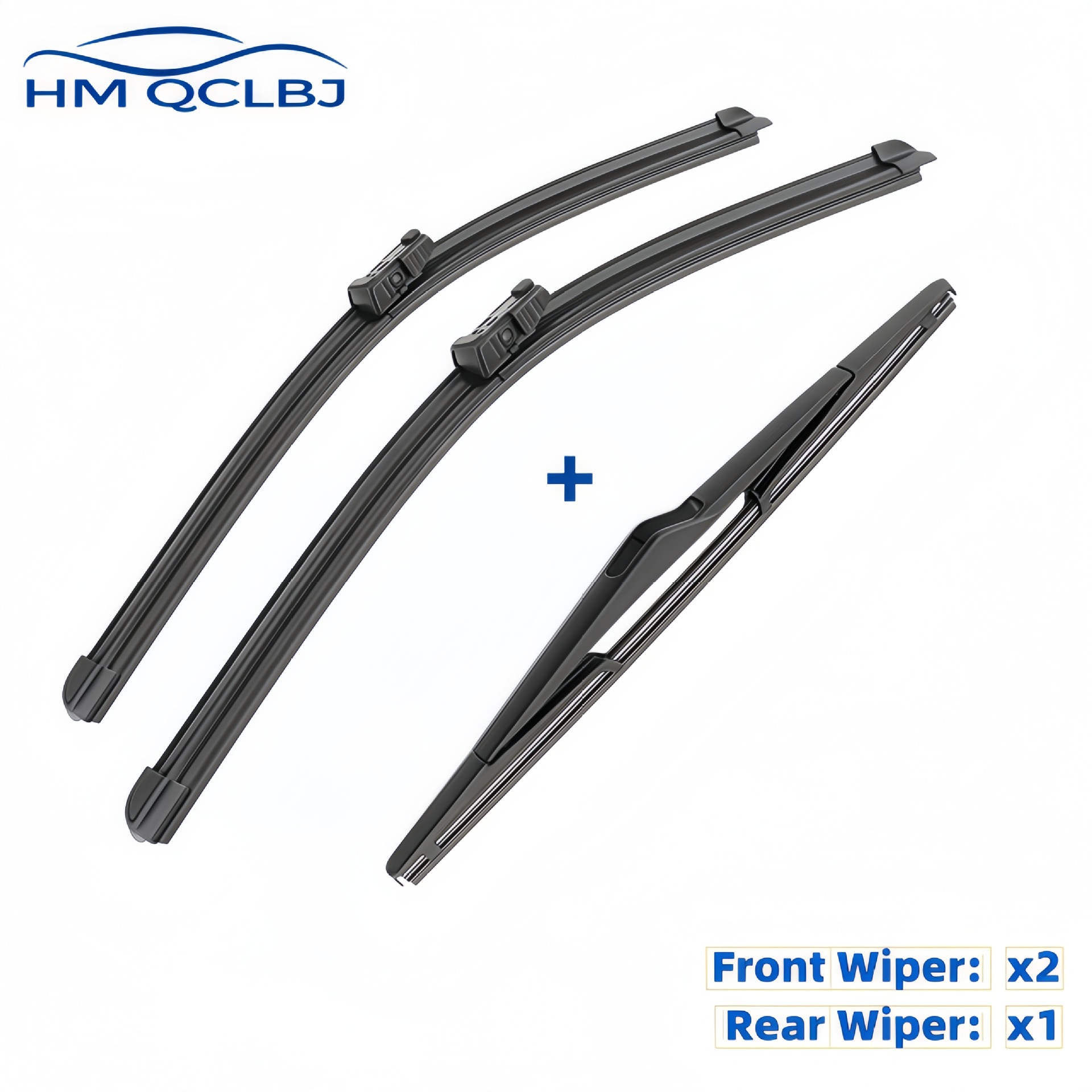 Suitable for Mg Mgzs 3Pcs Frameless Wiper Blades Rear Wiper Cross-Border Factory Dropshipping