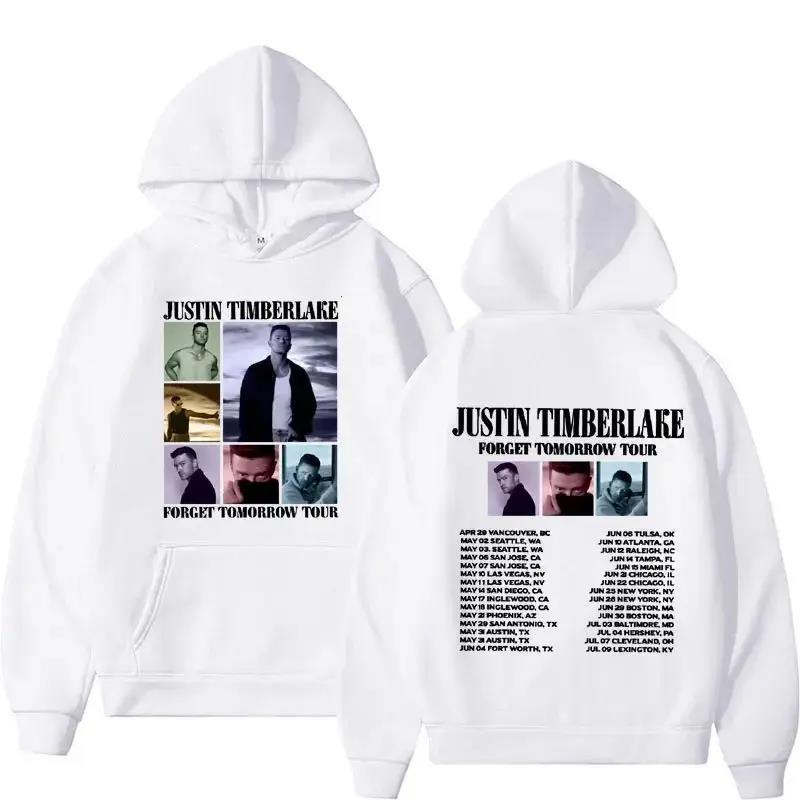 Justin Timberlake Hoodie Forget Tomorrow World Tour Graphic
