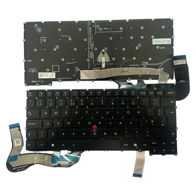 UK/US applicable ThinkPad Lenovo T14S GEN7/T14S 7th generation laptop with built-in keyboard IBM UK/US applicable ThinkPad Lenovo T14S GEN7/T14S 7th generation laptop with built-in keyboard IBM