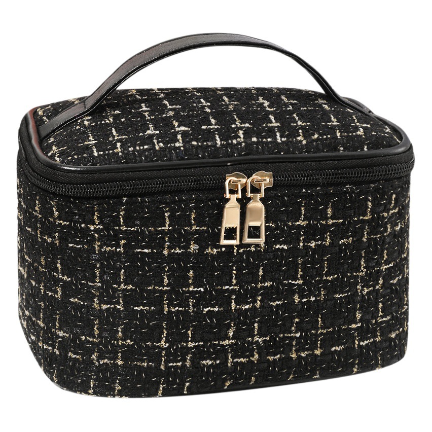 Bolsa de cosméticos portátil de alto grado de gran capacidad súper popular ISN estilo caja de almacenamiento de cosméticos bolsa de lavado al por mayor