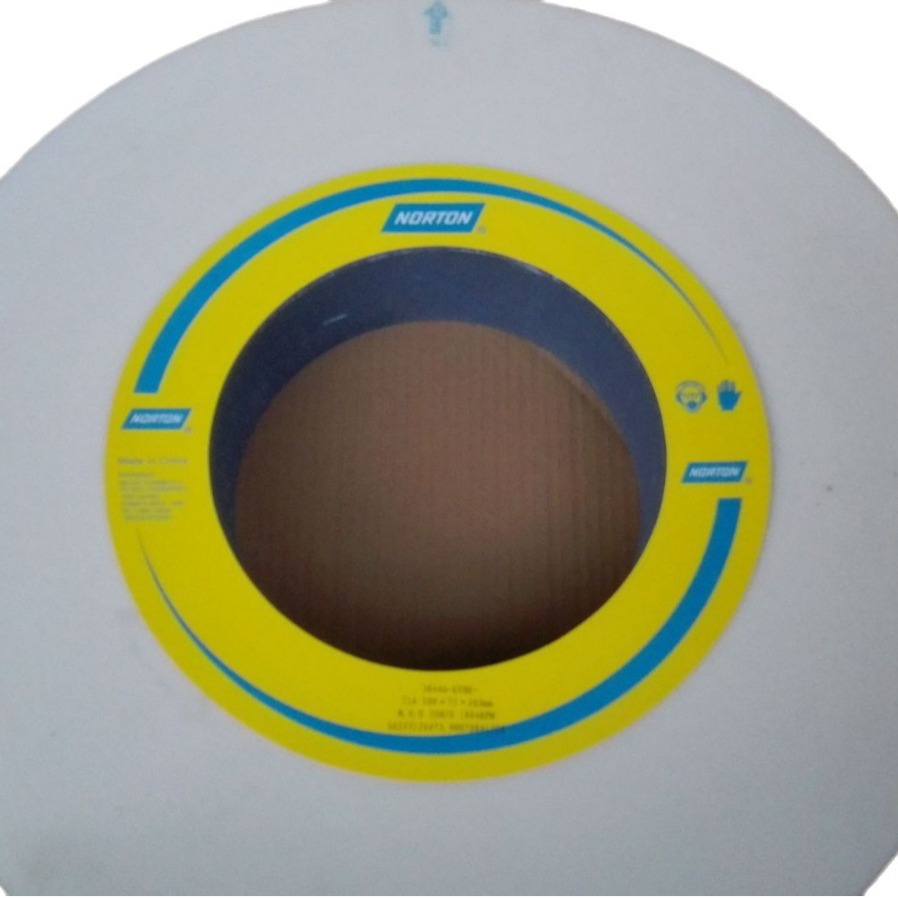 批发诺顿砂轮白刚玉白色大水磨砂轮38A46K 355*40*127, 规格齐全