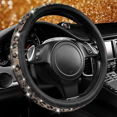 Steering wheel cover Steering Wheel Cover Amazon Hot-Selling - leopard-color-38cm