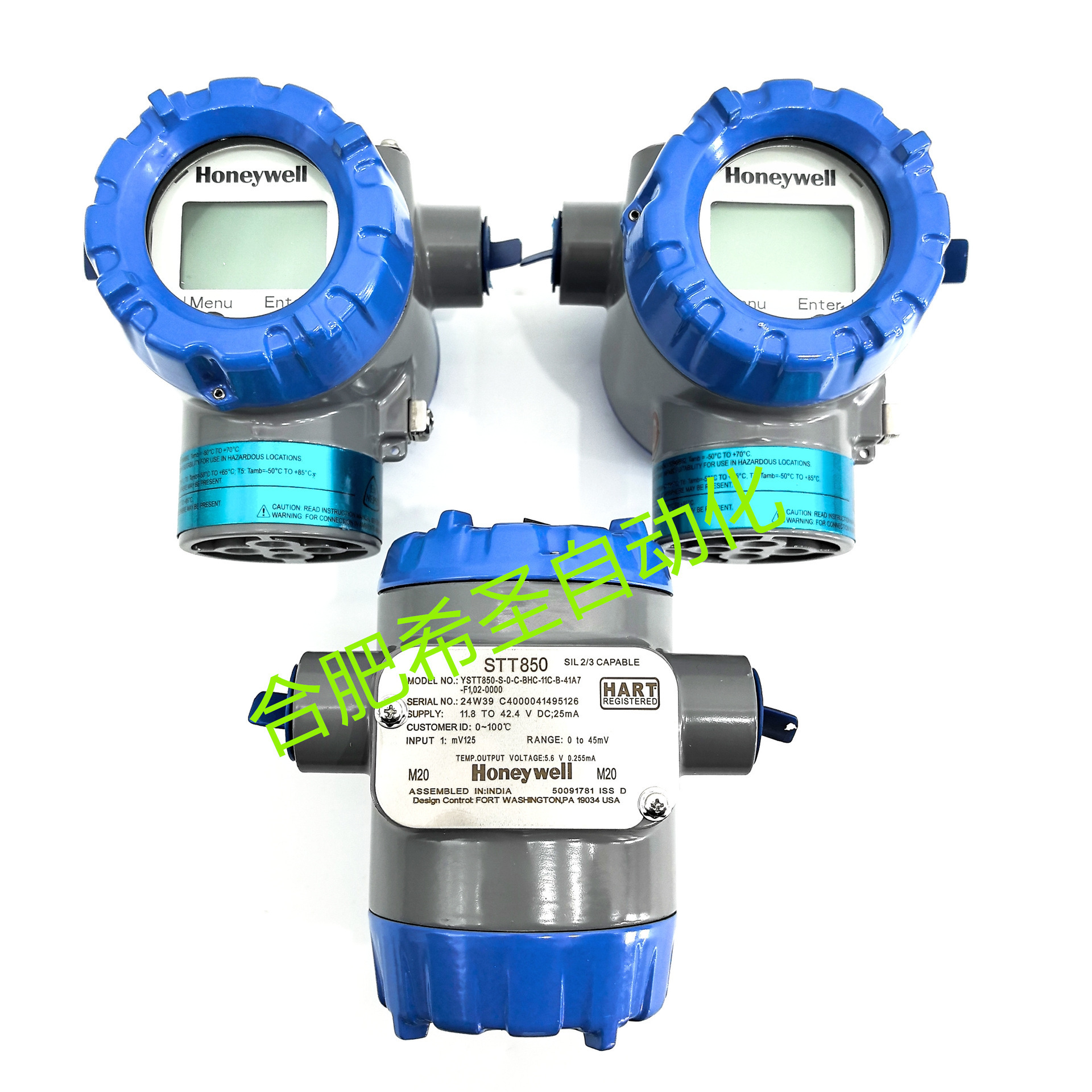 霍尼韦尔STT850温度变送器YSTT850-S-0-C-BHC-11C-B-41A7-F1,02