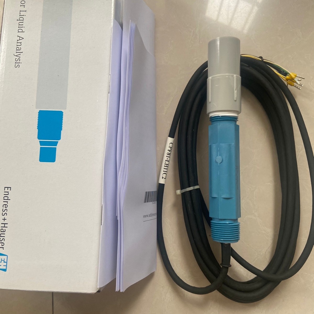 E+H德国PH数字电极CPF81-LH11C3 /CPF81-LH11C2 PH传感器探头现货