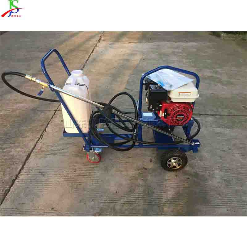 Pequeño esparcidor mano empuje emulsión asfalto rociador boquilla carretera esparcidor de asfalto