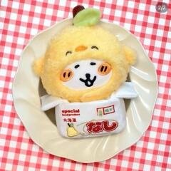 超かわいいぬいぐるみヘッドギア 10 センチメートル自虐的なかわいい人形ベビー服綿スーツ装飾人形フルーツ箱