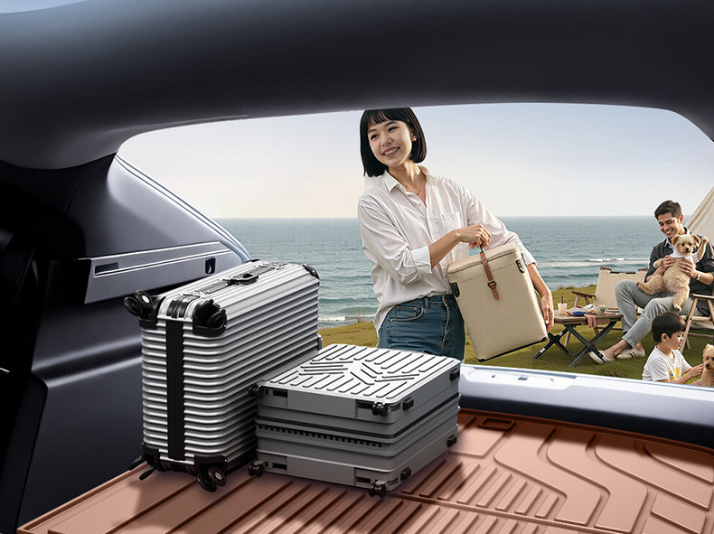 Suitable for Huajing S Trunk Mat Tpe26 Model Wuling Baojun Car Interior Modification Accessories Foot Mat Trunk Special Product