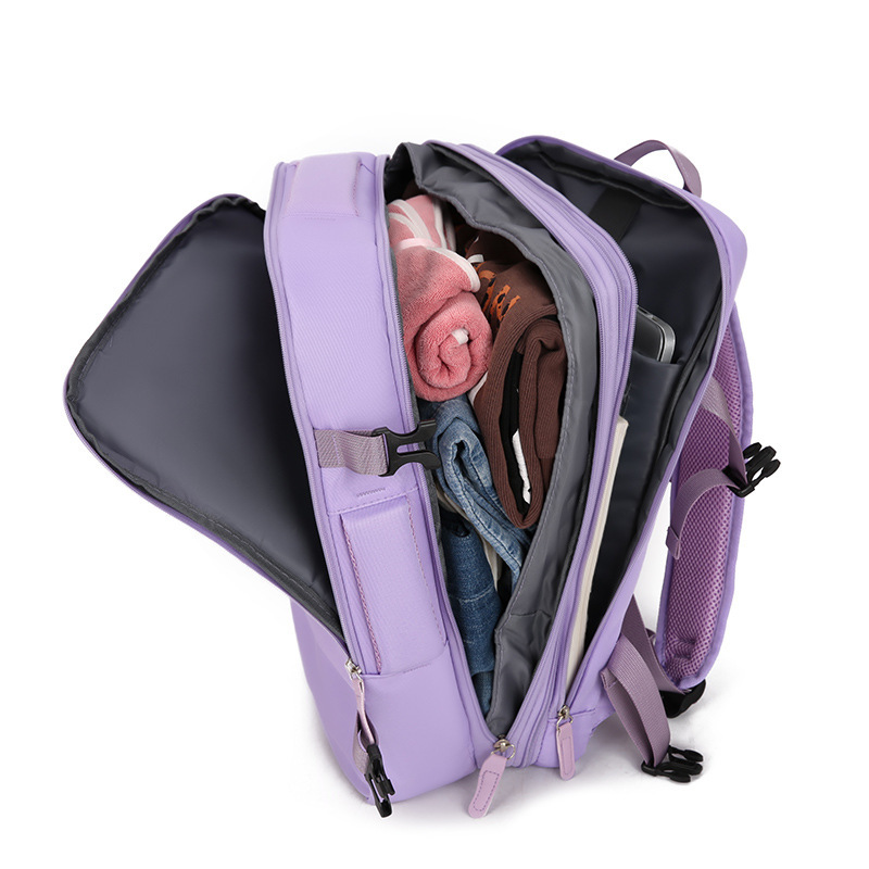 Large Capacity Travel Backpack For Men Multifunctional Business Bag_voghion.com