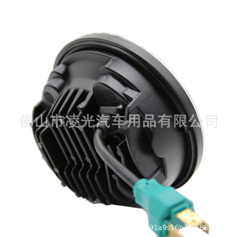 Harley-Benda 250 Headlight 5.75inch Led Angel Eye Modified Headlight Assembly Wrangler Motorcycle Headlight