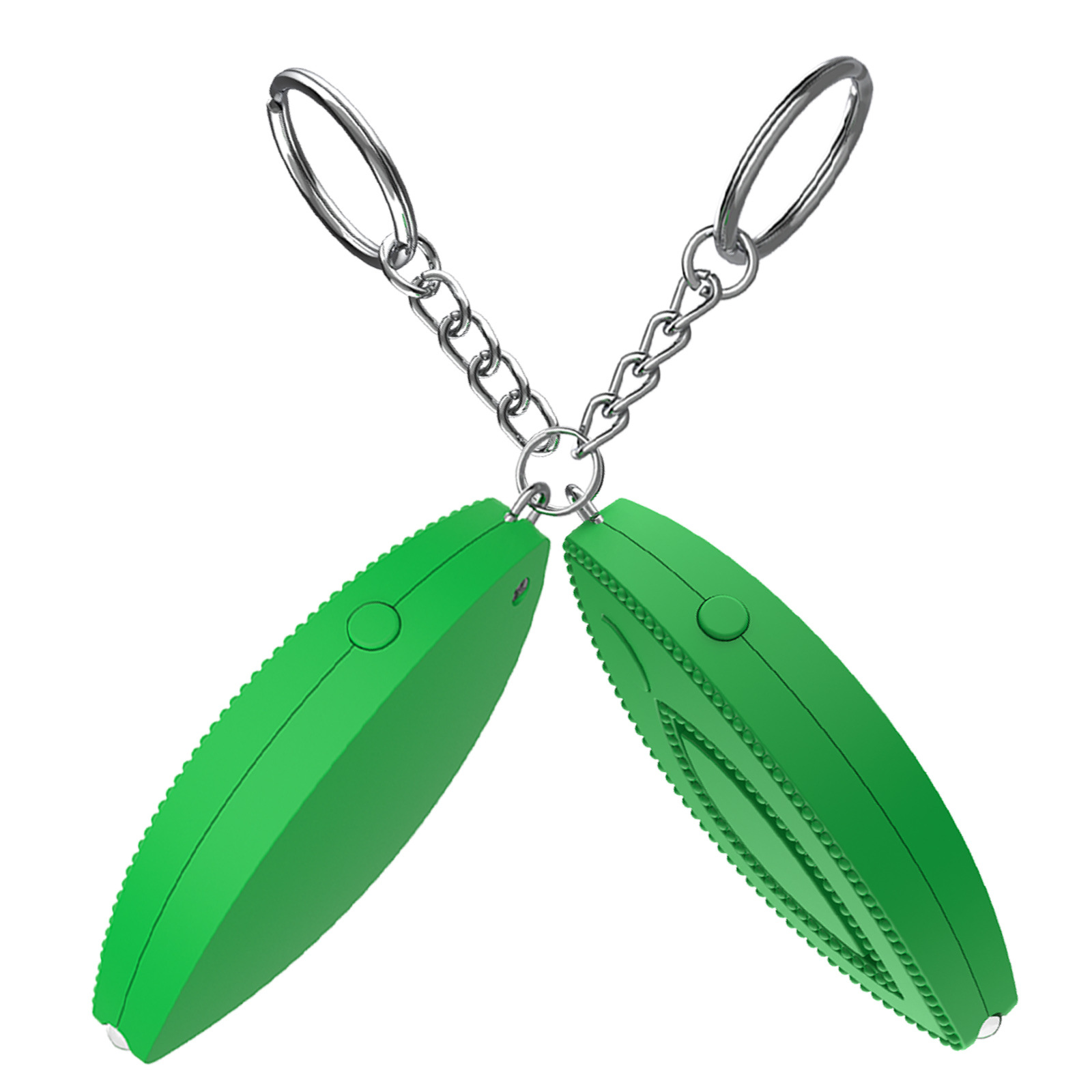 Alarma Personal Portátil Forma de Hoja MP-A04 con Luz LED