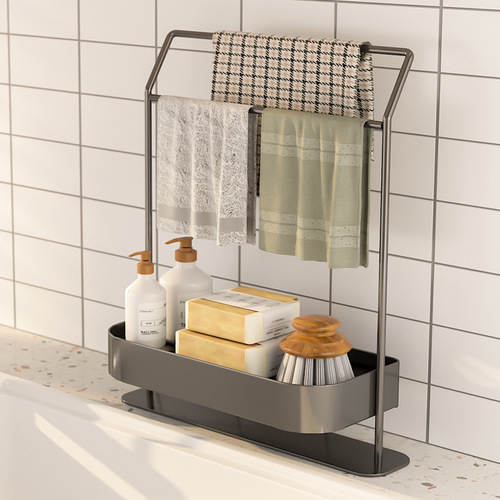 Rag drain rack kitchen rack dishcloth sponge storage rack sink leftovers sink garbage filter