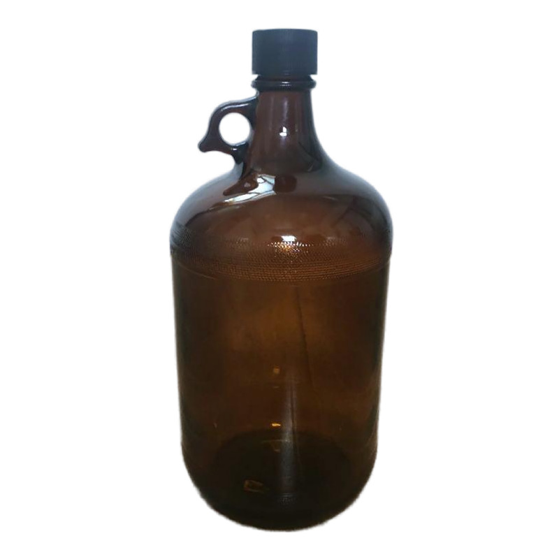 特价销售2.5L 4L液相色谱有耳棕色玻璃试剂瓶 化学样品瓶树脂盖瓶