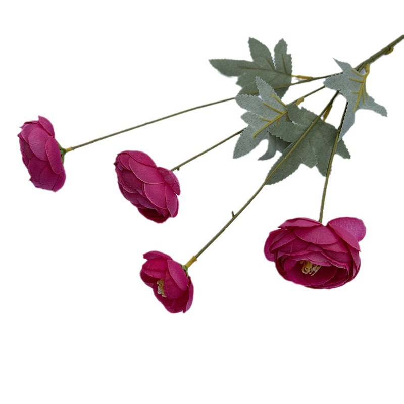 4 cabeças de lótus de orvalho flor artificial chá rosa flor ins fotografia adereços casamento decoração para casa flor artificial flor de seda_voghion.com