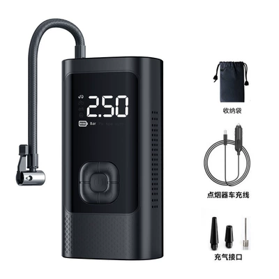 Car Air Pump Car Wireless Air Pump Car Portable Air Pump Electric Car Tire (Hava nasosu) - czx11-wired-model