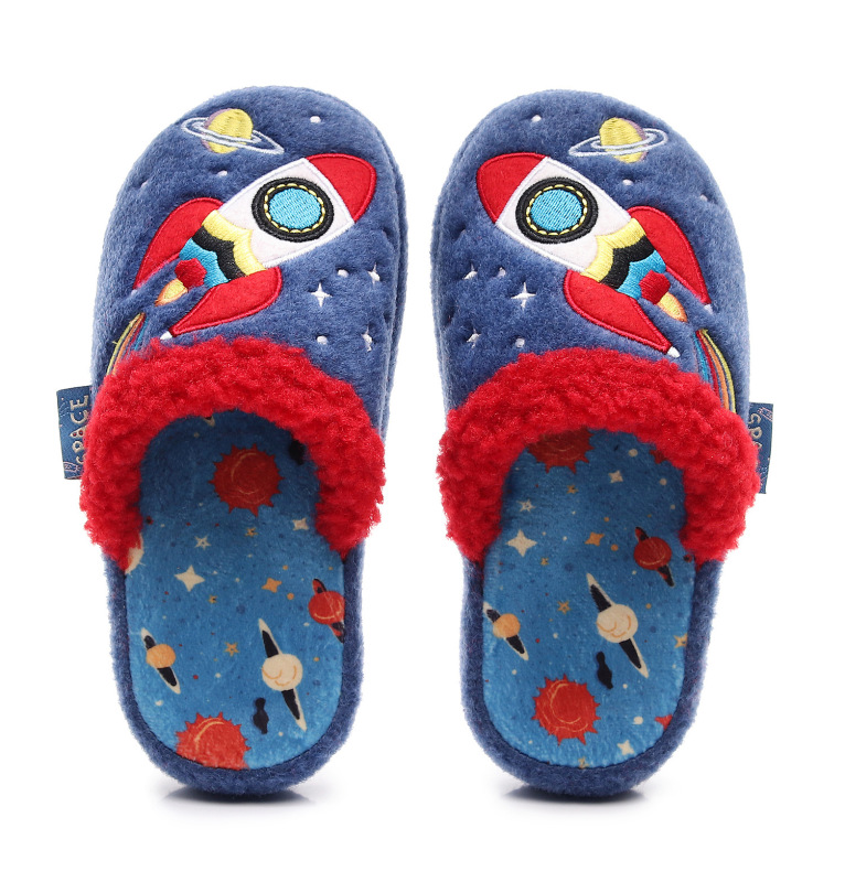 儿童拖鞋秋冬季2025新款外贸跨境室内家居防滑棉鞋kids slippers|undefined