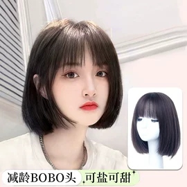 假发马尾;假发片;假发刘海