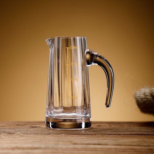 Baer crystal wine dispenser wholesale 100m wine measuring device Zhiling wine dispenser household commercial glass wine set