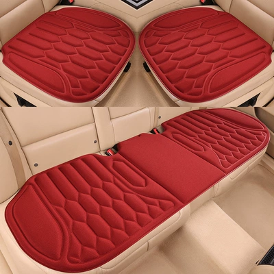 Seat cushion, seat cover, New Diamond-Shaped Plaid Seaweed