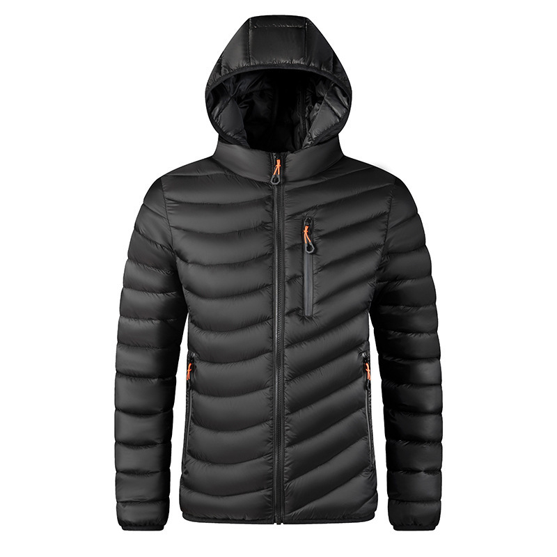 Cross-Border E-Commerce Cotton-Padded Jacket for Men, Large Size, Removable Hood, Autumn and Winter New Amazon Hooded Cotton-Padded Jacket, Men's Clothing Cross-Border E-Commerce Cotton-Padded Jacket for Men, Large Size, Removable Hood, Autumn and Winter New Amazon Hooded Cotton-Padded Jacket, Men's Clothing