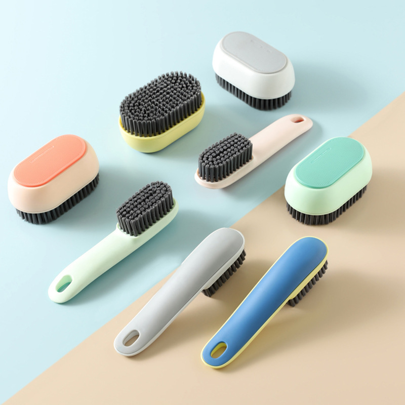 Long-Handled Shoe Brush, Soft-Bristled Brush, Contrasting Color Laundry Brush That Does Not Damage Shoes, Household Cleaning Brush, Shoe Cleaning Brush Set, Board Brush Wholesale Long-Handled Shoe Brush, Soft-Bristled Brush, Contrasting Color Laundry Brush That Does Not Damage Shoes, Household Cleaning Brush, Shoe Cleaning Brush Set, Board Brush Wholesale