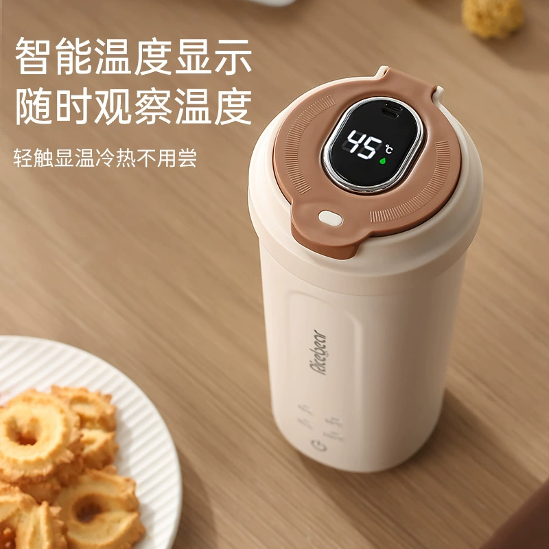 Smart handheld teapot travel thermos, 4‑level temperature control, Type‑C/digital options