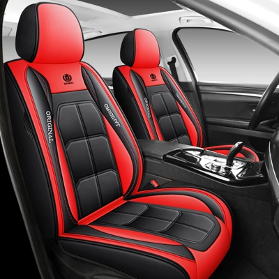 Seat cushion, seat cover: interior seat pads, multi-color, universal for - front-row-double-seatred