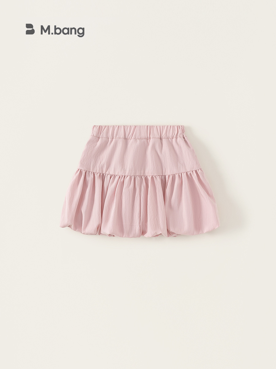 Ropa de verano para niños Youbao flor de flores de bambú dulce arco vestido corto de color sólido vestido de bebé de verano