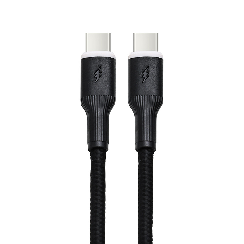 工場直販 PD 高速充電ケーブル デュアル C ポート編組 100 ワット充電ケーブル携帯電話 Huawei Apple 15 データケーブルに適しています|undefined