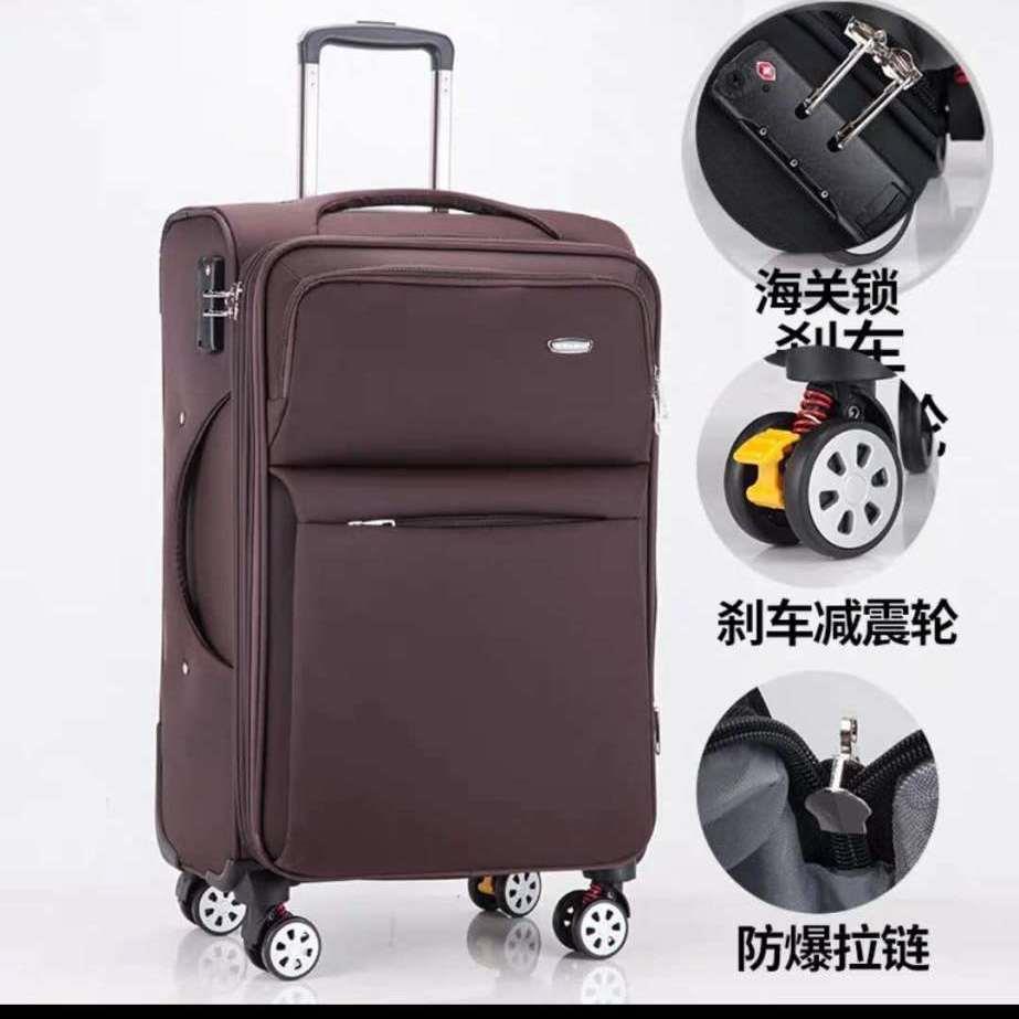 Equipaje de 60 pulgadas de gran capacidad de 50 pulgadas caja de la carretilla hembra universal rueda 40 masculino viaje contraseña caso 28 fuerte y duradero