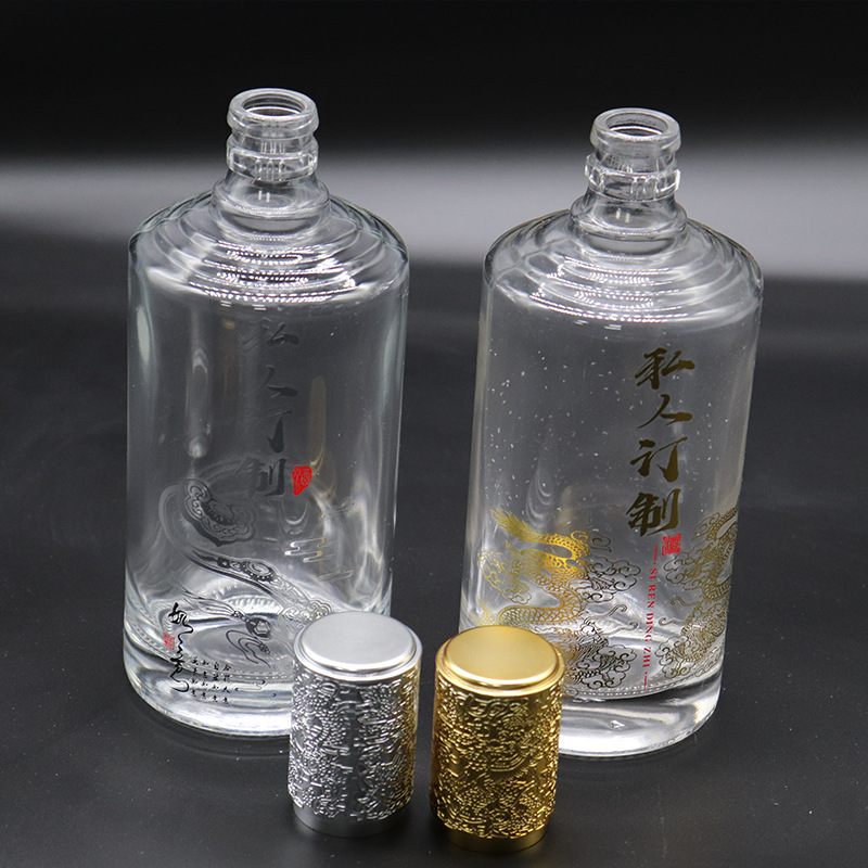 Glass elite high quality bottle