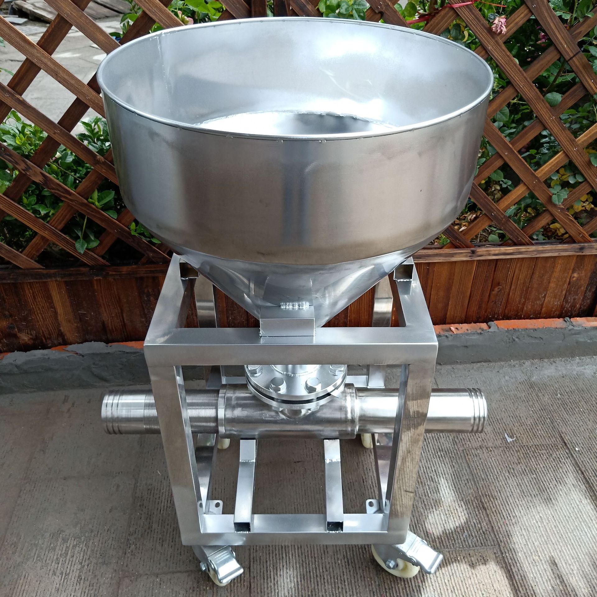 304不锈钢树脂喷射器 移动式输送树脂装卸小车 树脂输送器批发