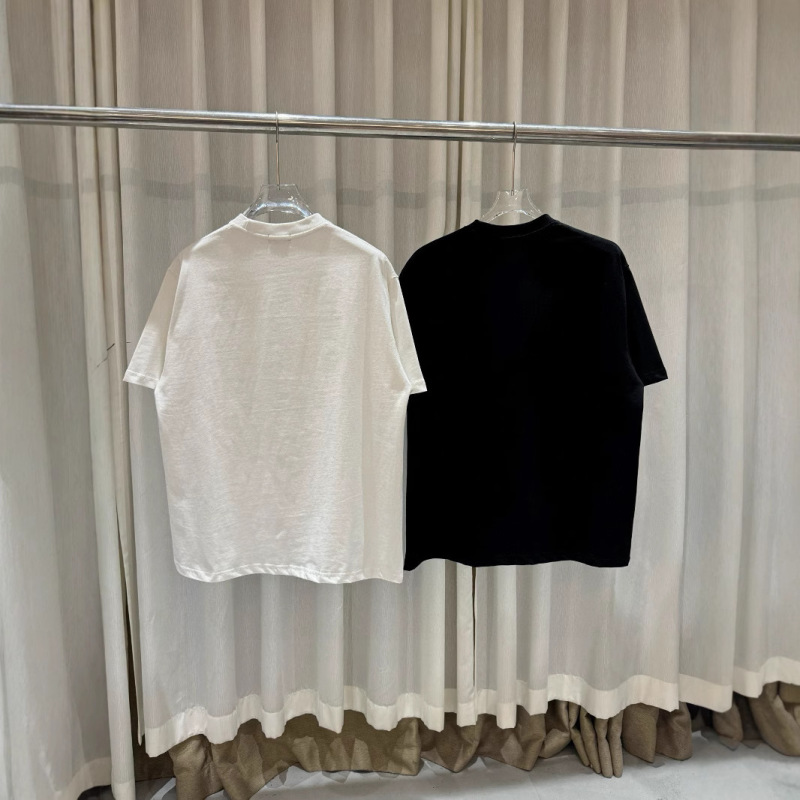 ニッチなトレンドブランドバッグデザインプリント半袖男女兼用半袖Tシャツ|undefined