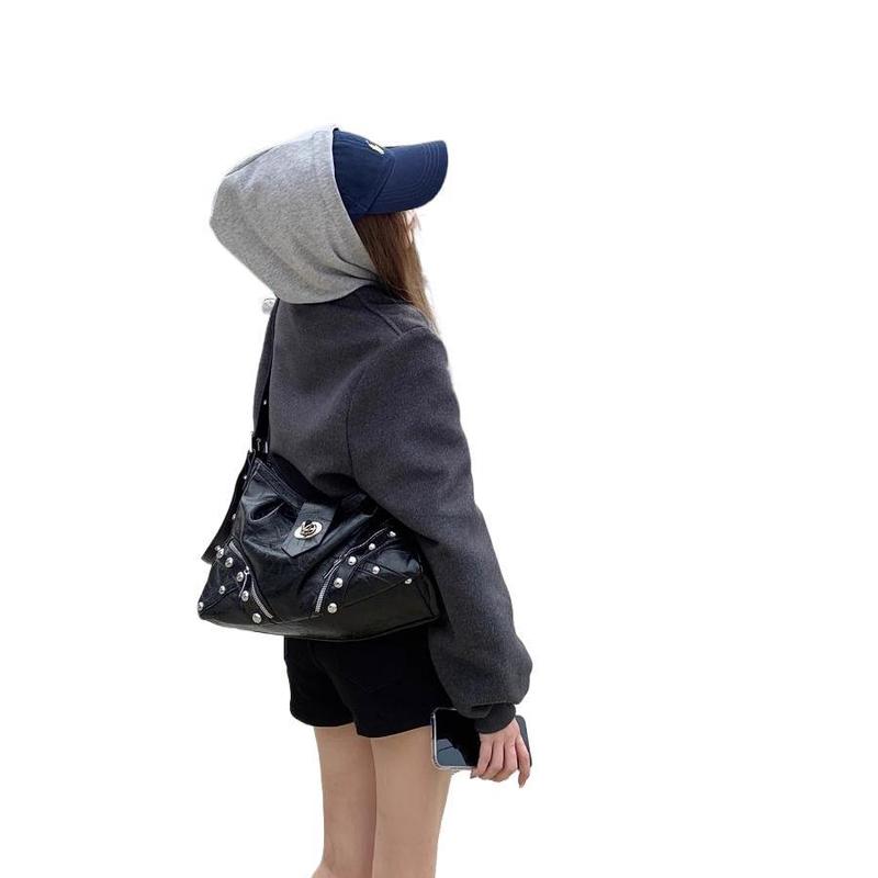 初秋外套女高级感灰色毛呢拉链棒球服气质短款夹克宽松休闲上衣潮|undefined