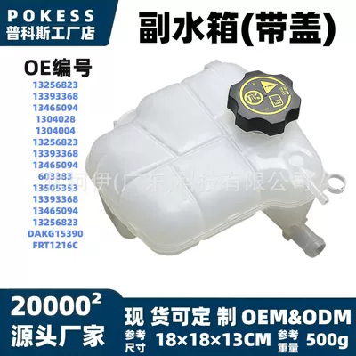 13256823 Auxiliary Water Tank (with Cover) Suitable for Chevrolet-Cruze/Buick-Verano/Opel 13459964