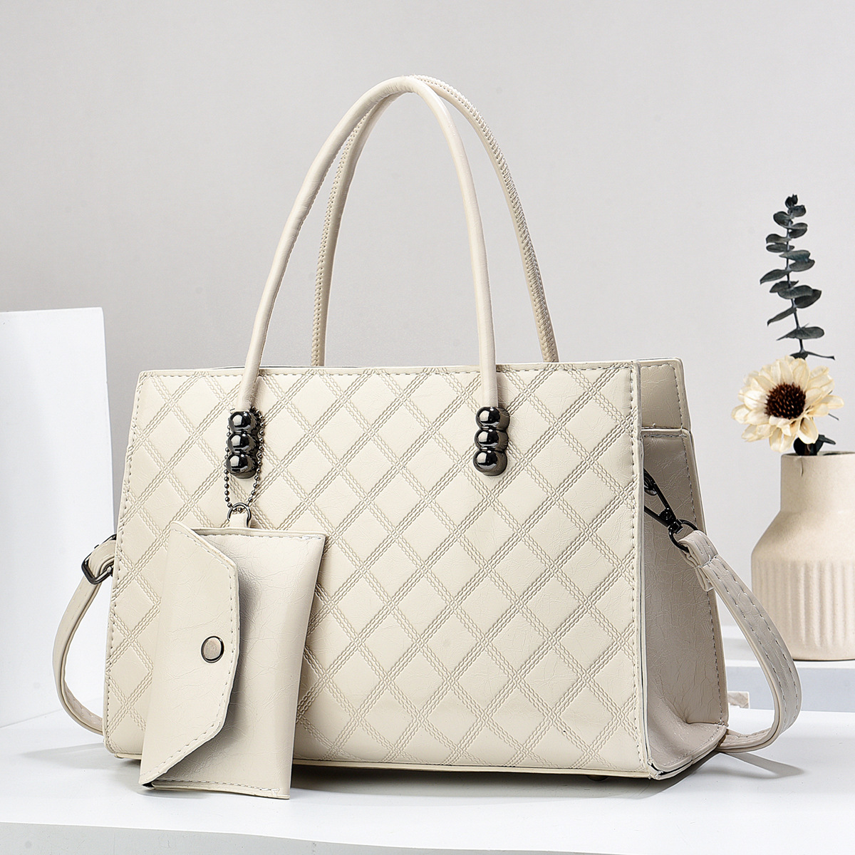 Taizhou bolso de mujer, bolso de mujer, bolso de gran capacidad, bolso de hombro de moda transfronteriza, bolso de nicho universal