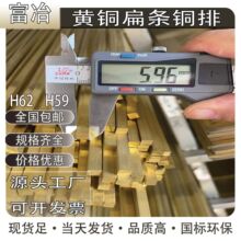 国标厂家铜条黄铜条 紫铜条扁铜条实心铜条H59黄铜排铜棒异型铜棒