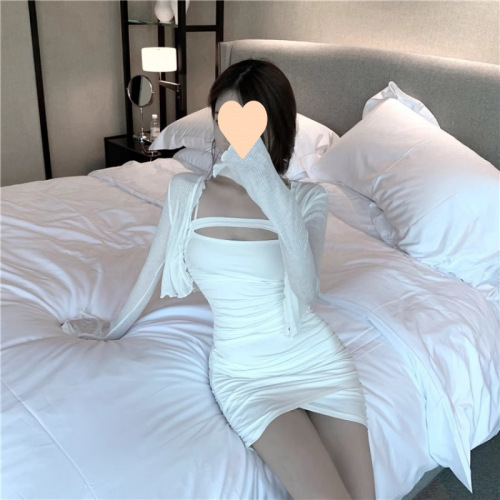 Stylish Knitted Open Cardigan for Women, Summer Thin Version, Small Shawl, Paired with Tank Top Skirt, Outer Worn Over Sweater, Ice Silk Top Coat